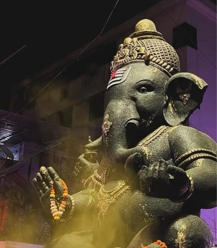 Dharampeth Cha Raja Ganesh pandal in Dharampeth, Nagpur