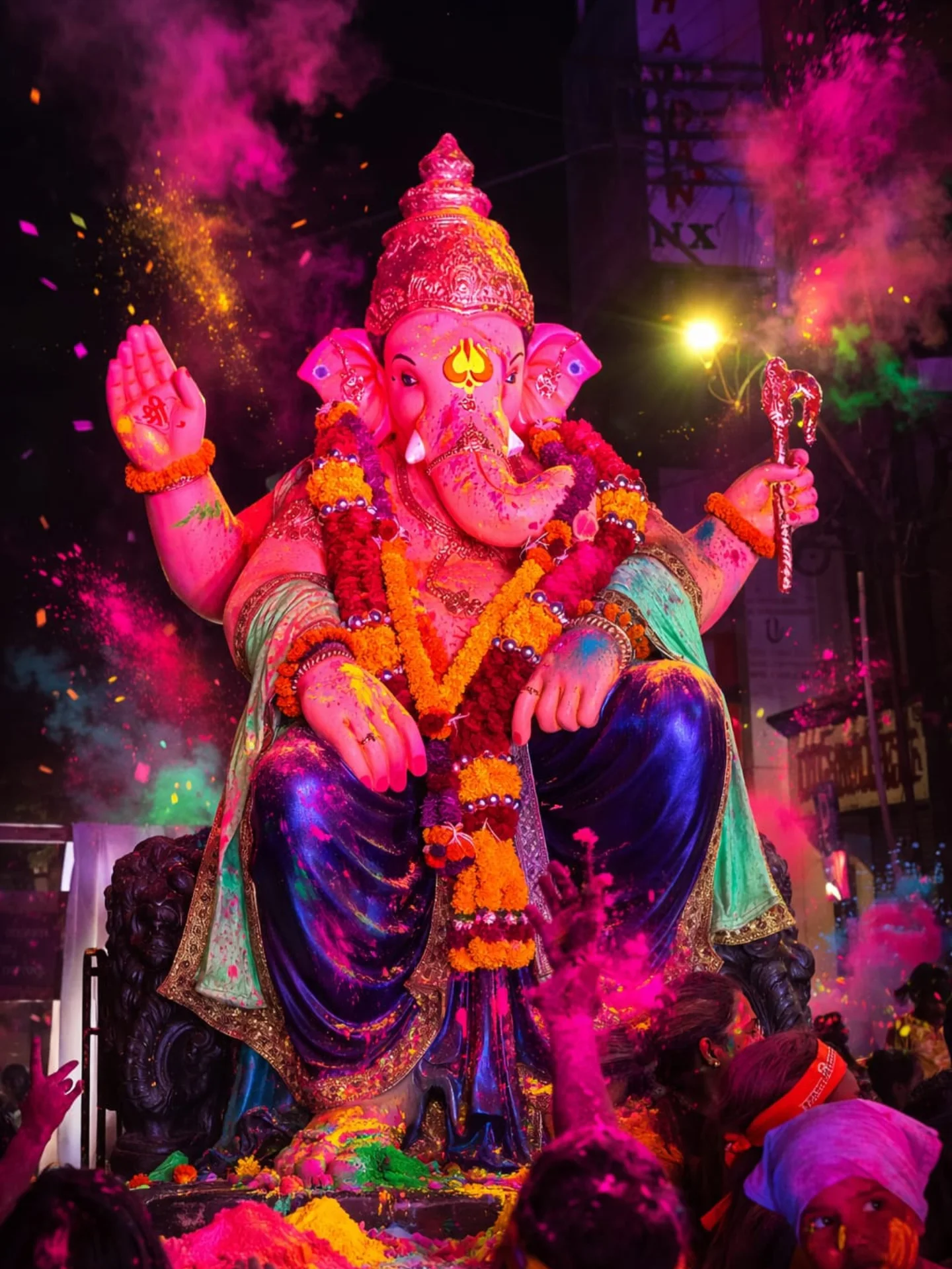 Tarun Hind Samaj Ganesh Utsav Mandal Ganesh pandal in Sitabuldi, Nagpur