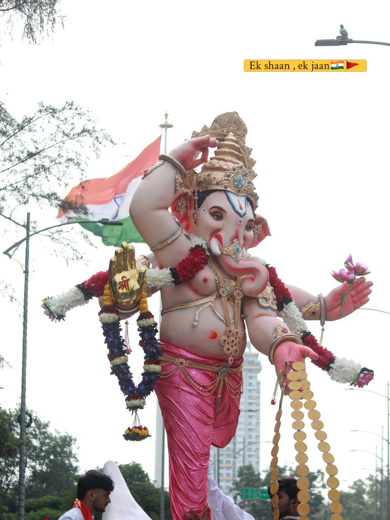Waheguru Ganesh Mandal Ganesh pandal in Jaripatka, Nagpur