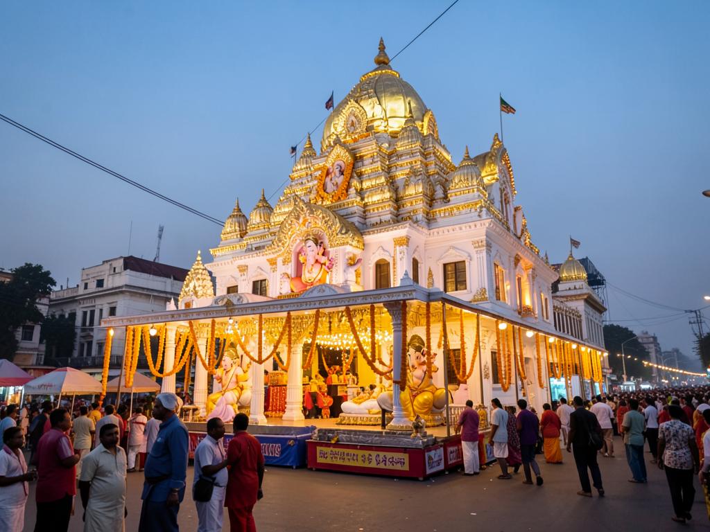 JAISHREE GANESH UTSAV MANDAL Ganesh pandal in Sitabuldi, Nagpur
