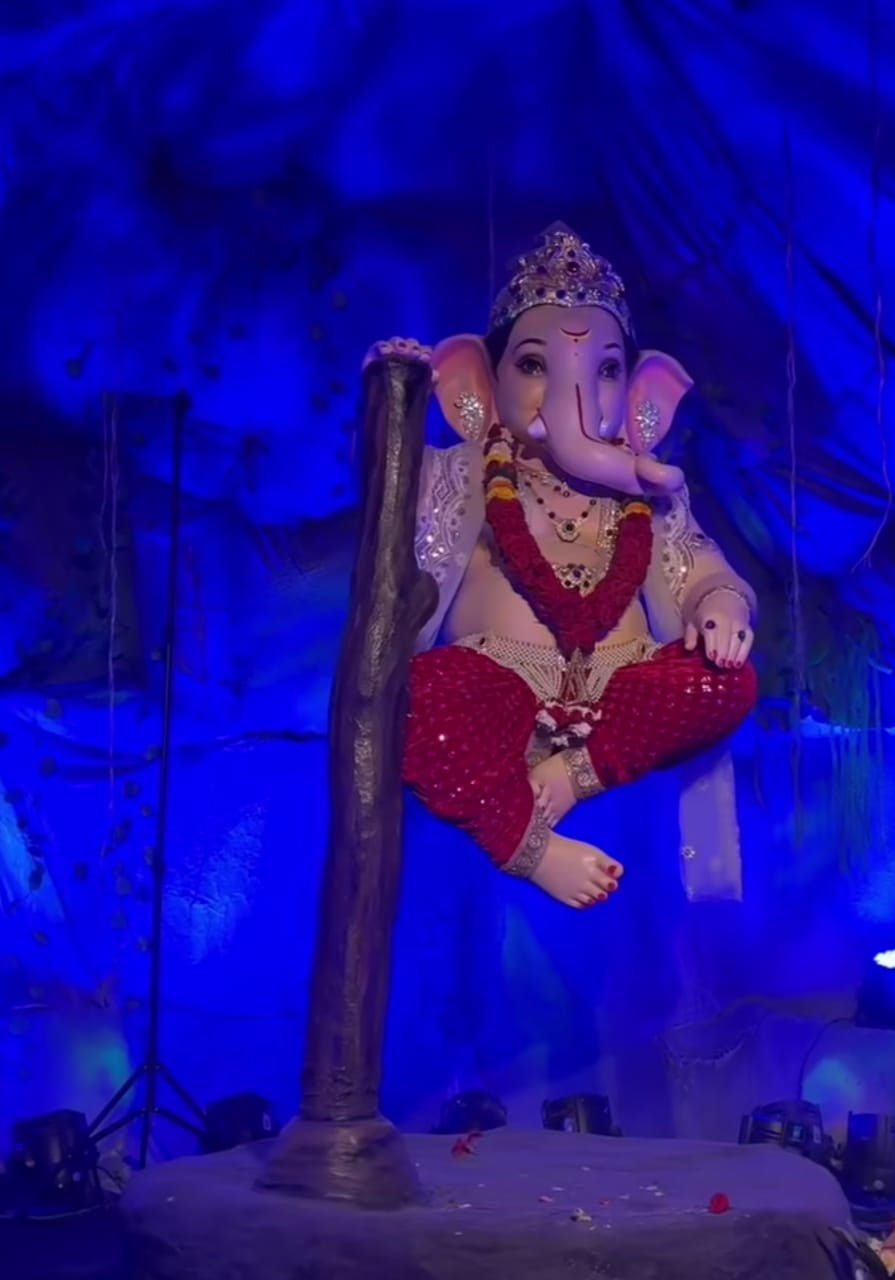 vighnaraj Ganesh Utsav Mandal Ganesh pandal in Bajaj Nagar, Nagpur